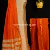 Maheshwari silk handloom woven unstitched 3 pc suit