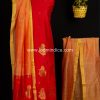 Handwoven Chanderi Silk Unstitched Suit Set