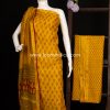 Maheshwari silk handloom woven unstitched 3 pc suit