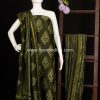 Maheshwari silk handloom woven unstitched 3 pc suit