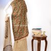 Kalamkari Handblock Print Cotton Unstitched Suit Set