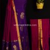 Handwoven Chanderi Silk Unstitched Suit Set