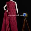 ORGANIC DYED TRADITIONAL BAGH HANDBLOCK PRINTED 3 PC COTTON UNSTITCHED SUIT