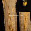 Handwoven Chanderi Unstitched Suit Set