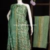 Maheshwari silk handloom woven unstitched 3 pc suit