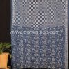 COTTON INDIGO DABU PRINT SAREE SR CT BR 361