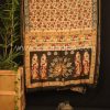 CHANDERI HANDBLOCK PRINTED SAREE SR CH 351