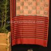 CHANDERI HANDBLOCK PRINTED SAREE SR CH 352