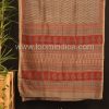 CHANDERI HANDBLOCK PRINTED SAREE SR CH 357