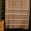 CHANDERI HANDBLOCK PRINTED SAREE SR CH 356