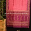 CHANDERI HANDBLOCK PRINTED SAREE SR CH 362