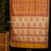 CHANDERI HANDBLOCK PRINTED SAREE SR CH 365