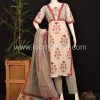 Sanganeri print Cotton three piece set Kurta palazzo n kota doria dupatta