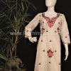 Cotton kurta with hand embroidery