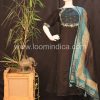 Chanderi silk handembroired kurta an d palazzo (cotton lining attached in both) with artsilk designer dupatta